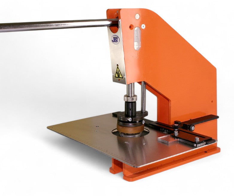 Kniehebelpresse HP-7-25Kn Stanz- Handpresse Blech Lochstanze Schnellwechselaufnahme