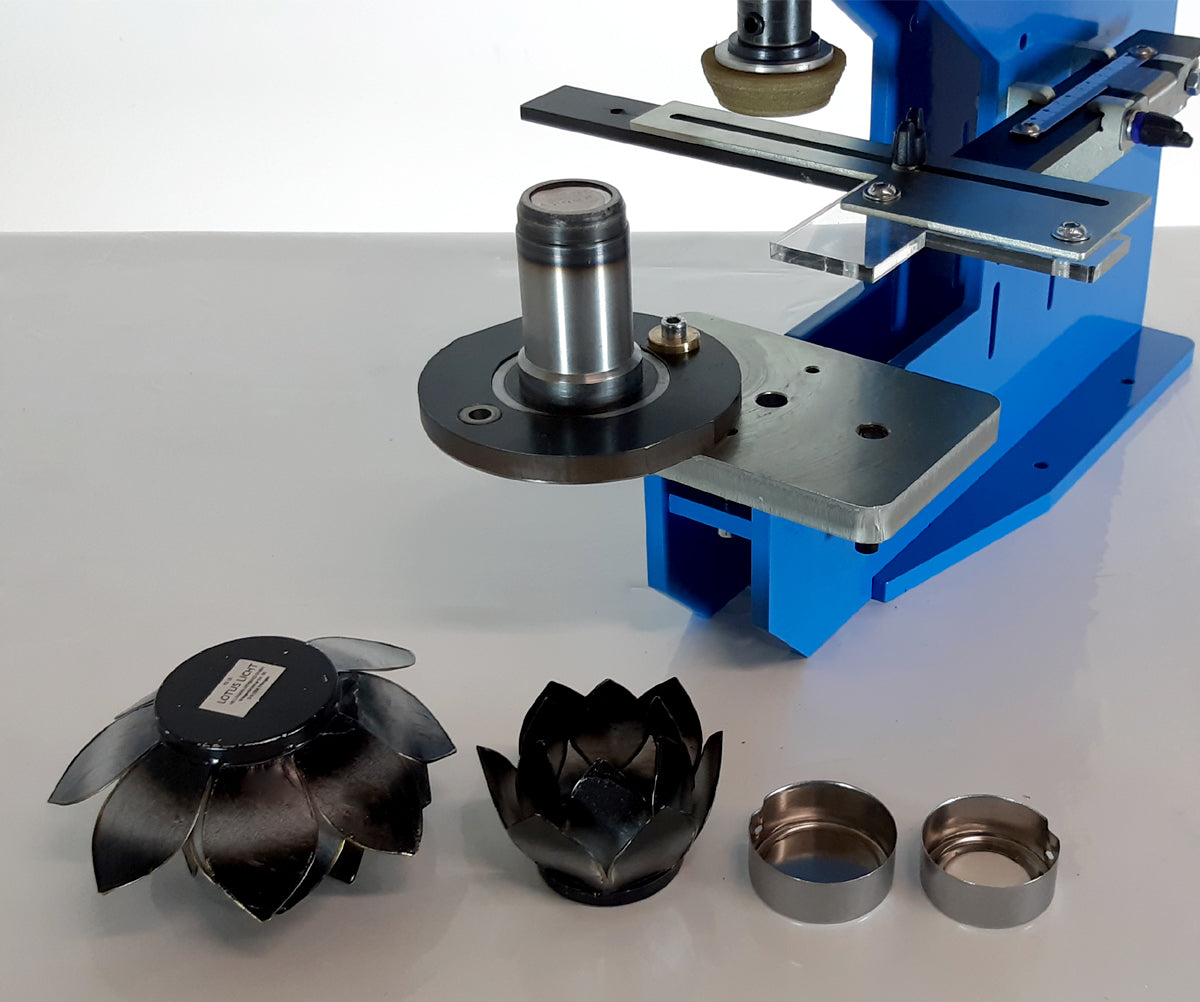 Kunststoffdeckel Stanzpresse, Blechstanze Deckel und Dosen stanze