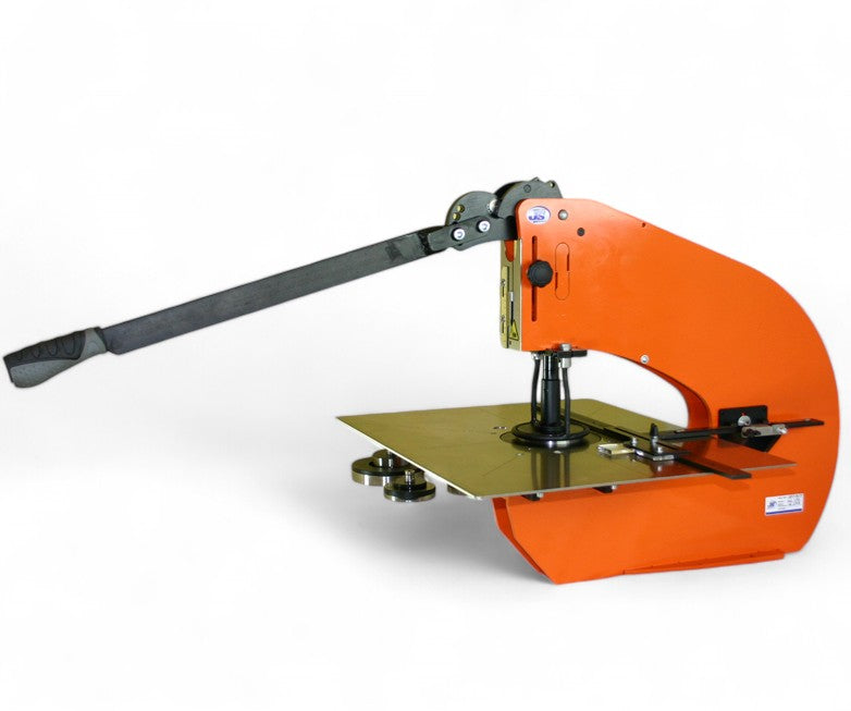 Kniehebelpresse HP-7 Stanzpresse Blechstanze mit Anschlag, 5 Tonnen Druckkraft