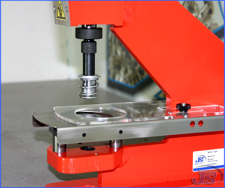 HP-8 Kniehebelpresse Handpresse HP-8 als Blech-Deckel-Lochstanze Vorrichtung