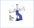 HP-8 Kniehebelpresse Handpresse Gardinen Oval-Ösen Ösenpresse