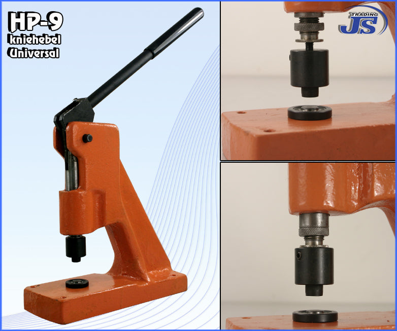 Adapter einsetzbar für HP-10 Presse mit verschiedenen Gewinde Aufnahmen