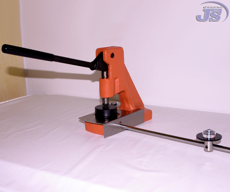 Kniehebelpresse Handpresse Gardinen Ösenpresse Stanzpresse Nietpresse Anschlag