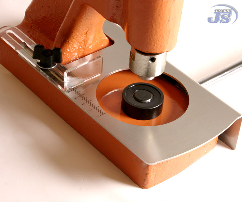 Kniehebelpresse Handpresse Gardinen Ösenpresse Stanzpresse Nietpresse Anschlag