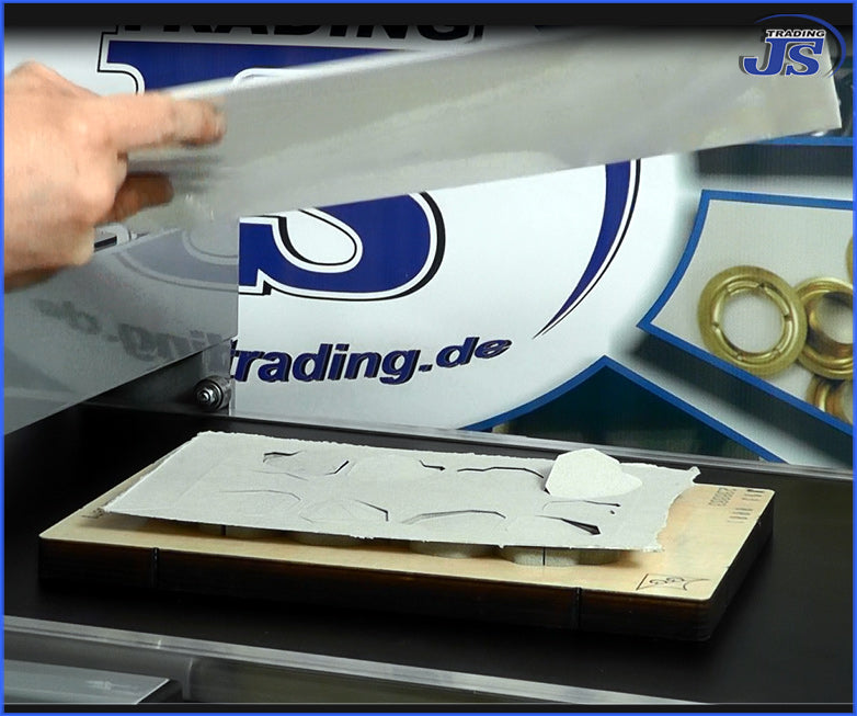 Handpresse Prägepresse Stanzpresse Rollpresse Stanzmaschine 45x70