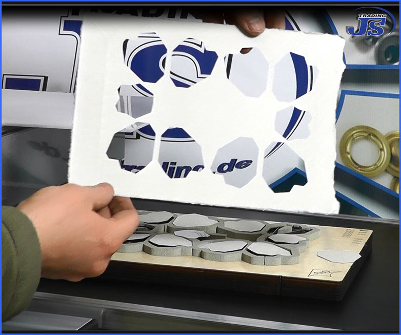 Handpresse Prägepresse Stanzpresse Rollpresse Stanzmaschine 45x70