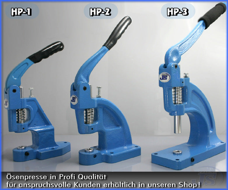 Ösen Setz-Werkzeug gehärtet für V2A Edelstahl Ösen nach DIN7332 10mm 12mm 16mm