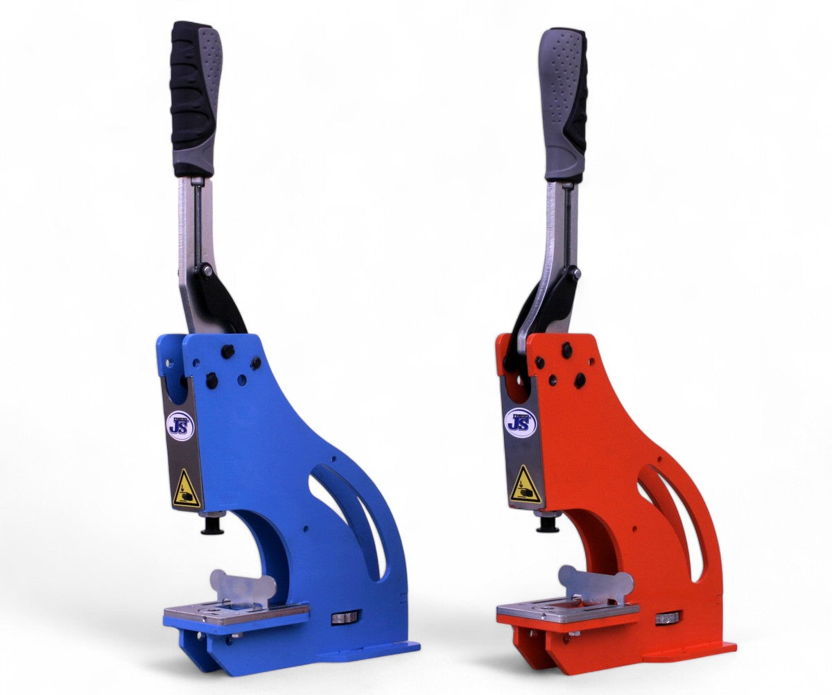 HP-10 Universal Kniehebelpresse Handpresse Stanz Ösenpresse in Orange