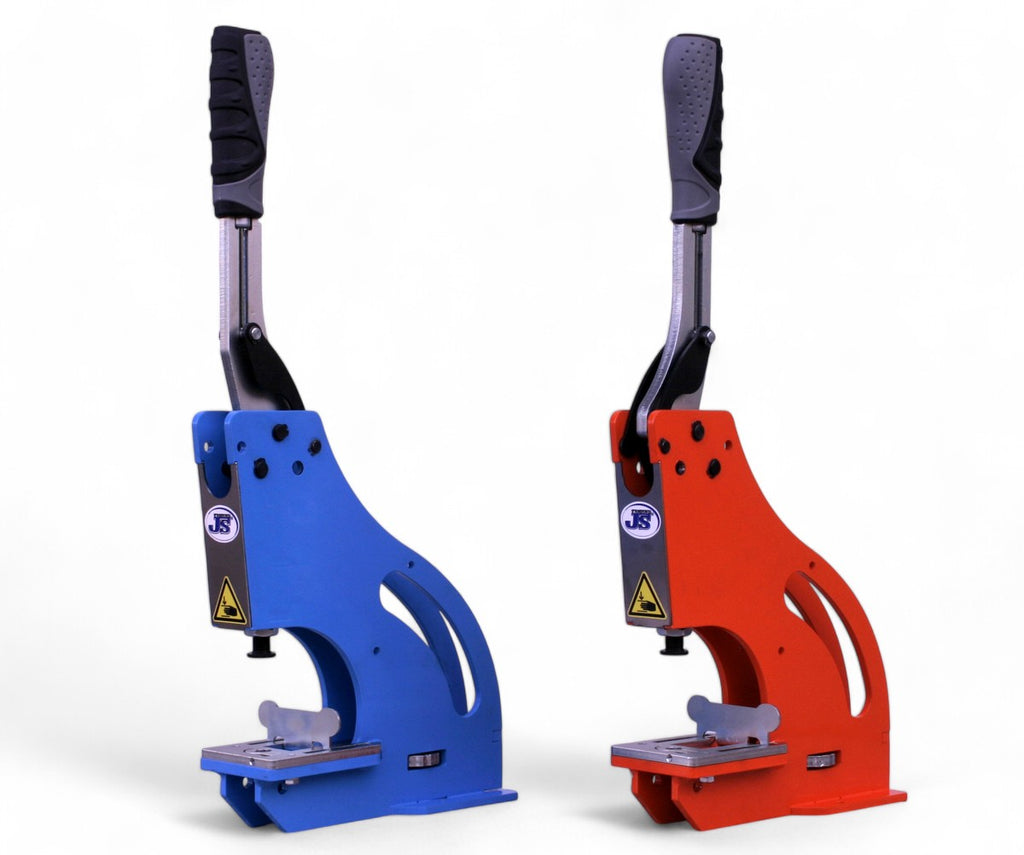 Handhebelpresse HP-10-H als Ösenpresse und Stanzpresse Kniehebelpresse