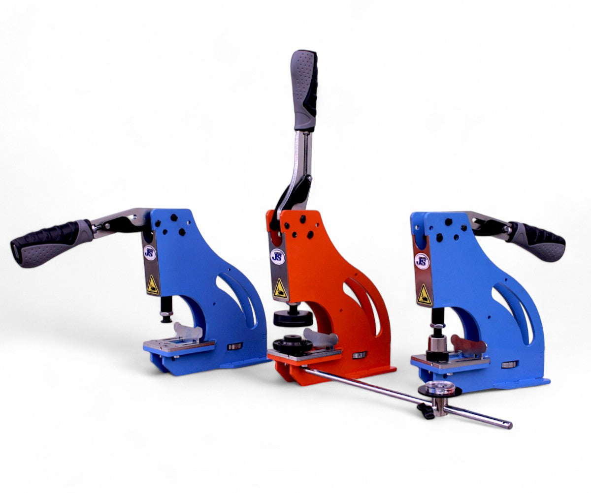 Handhebelpresse HP-10-H als Ösenpresse und Stanzpresse Kniehebelpresse