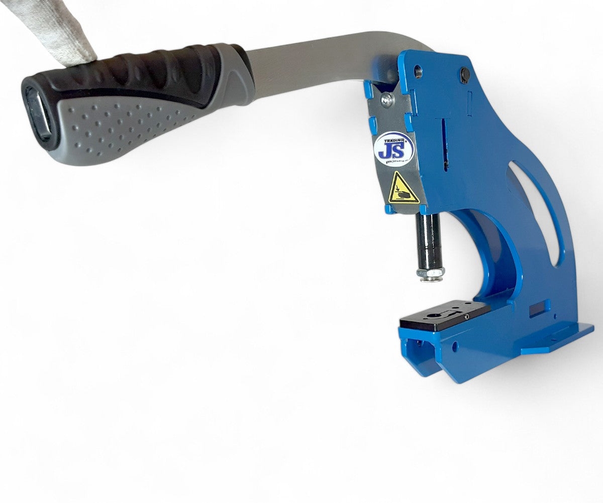 HP-11-SF Handhebelpresse Ösenpresse Nieten und Druckknopf mit Schmallen Fuß