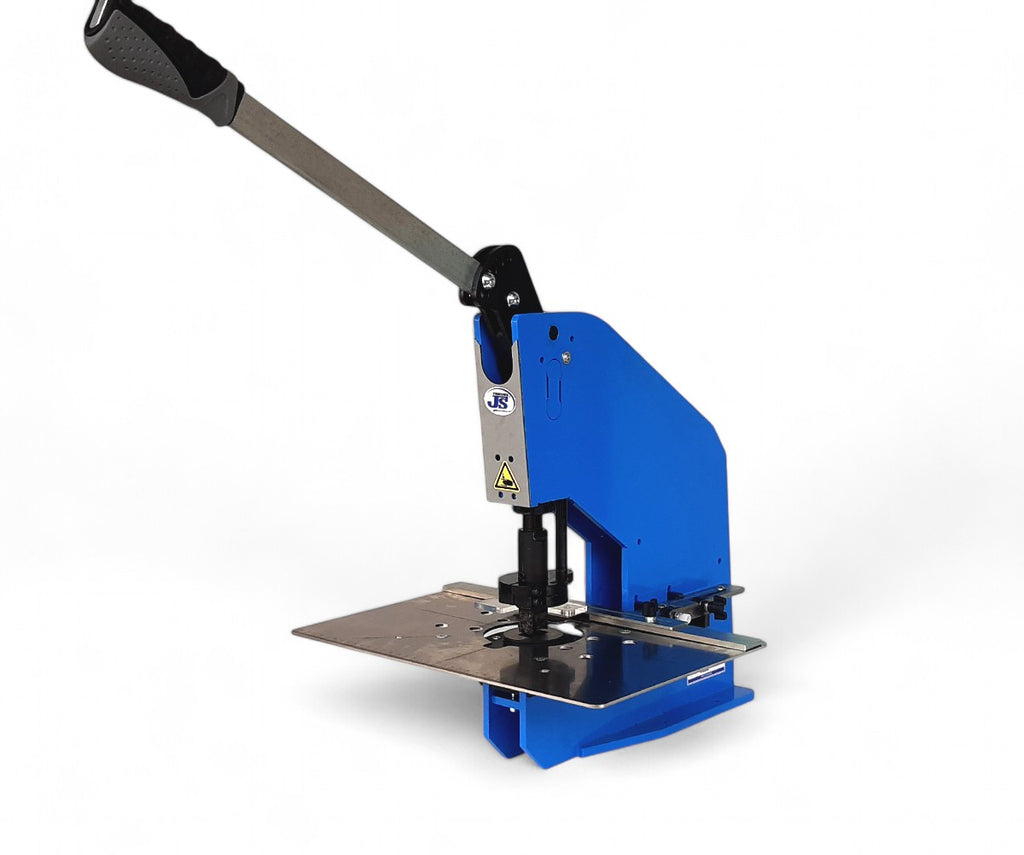 Kniehebelpresse HP-7 25KN Blech Stanz Handpresse Schnellwechselaufnahme