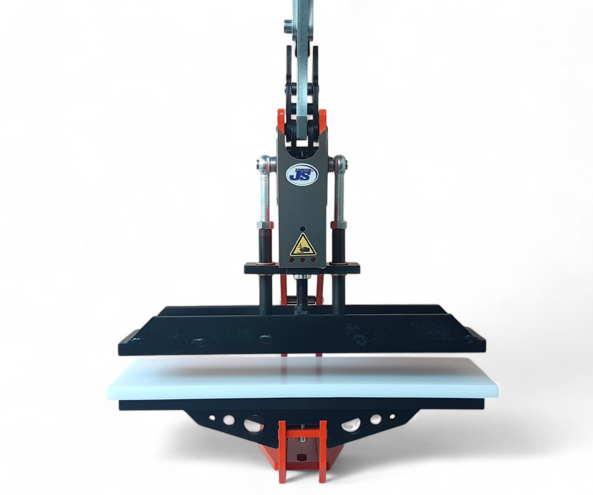 Kniehebelpresse Stanzpresse Formstanze Lederstanze Prägepresse 400x100mm