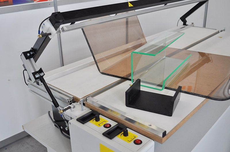 Flamm Poliermaschine Acrylglas Plexiglas polieren