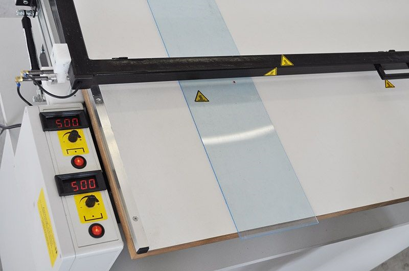 Flamm Poliermaschine Acrylglas Plexiglas polieren