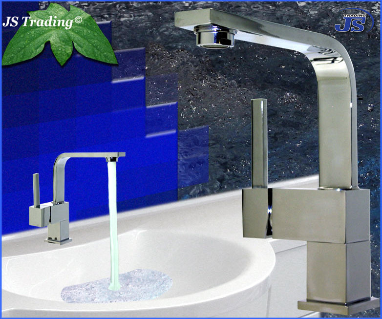 Design Armatur einhebelmischer Quader