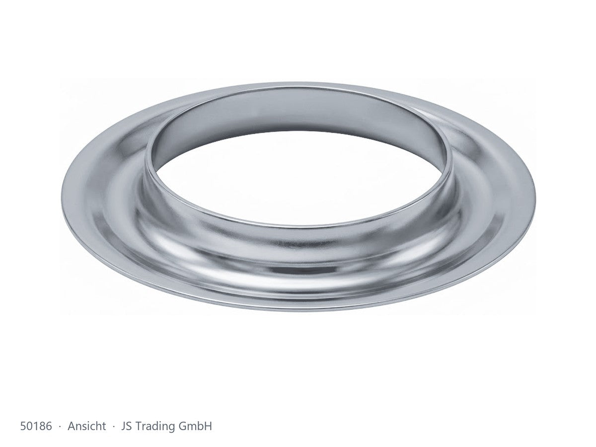 Maschinenscheibe Aluminium mit Hals, Loch-Ø 9,7 mm