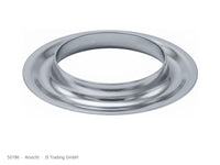 Maschinenscheibe Aluminium mit Hals, Loch-Ø 9,7 mm