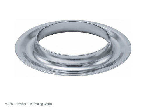 Maschinenscheibe Aluminium mit Hals, Loch-Ø 9,7 mm