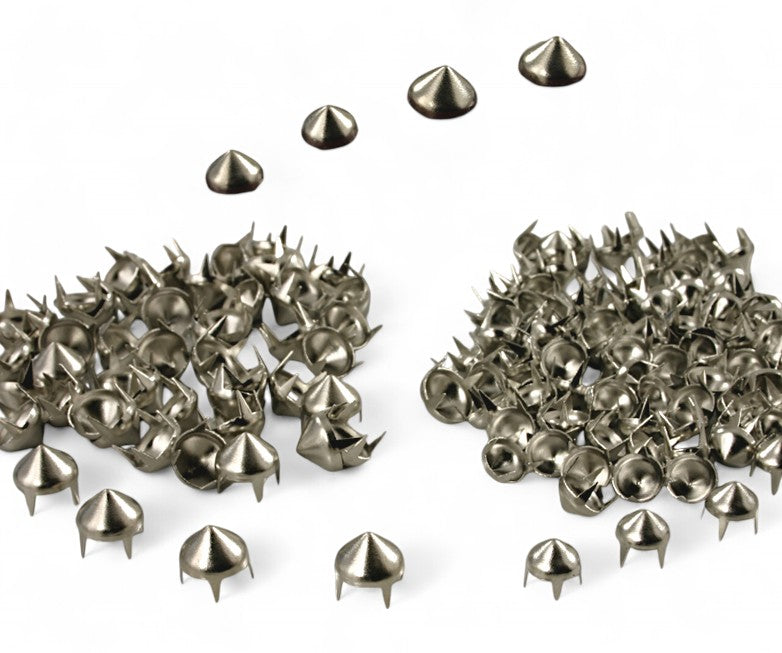 100x Kegelnieten aus Messing Nieten 7mm 9mm Kegelförmig Rostfrei