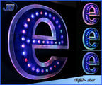 LED Buchstabe Profilbuchstabe Außen Leuchtwerbung