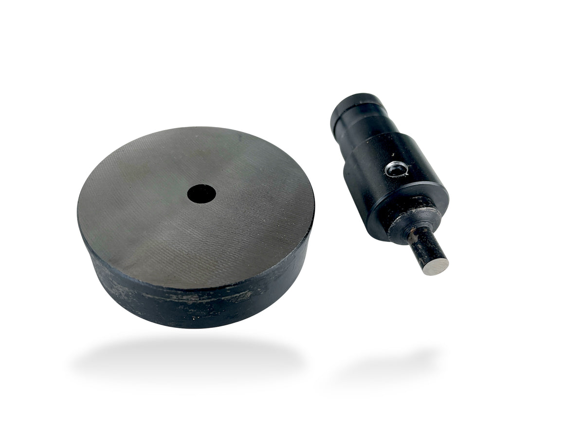 Blech Lochstanzwerkzeug RG-12 mit Adapter auf 20mm und Matrize D60, gehärtet