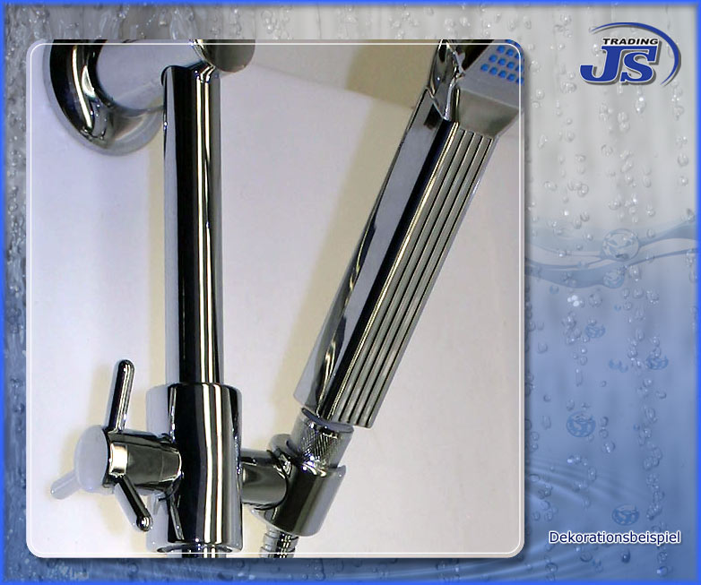 Duschstange Ablage Brause Schlauch Thermostat Armatur