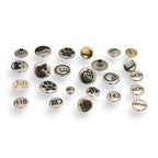 100x personalisierte individuelle Nieten mit Logo in verschiedenen größen