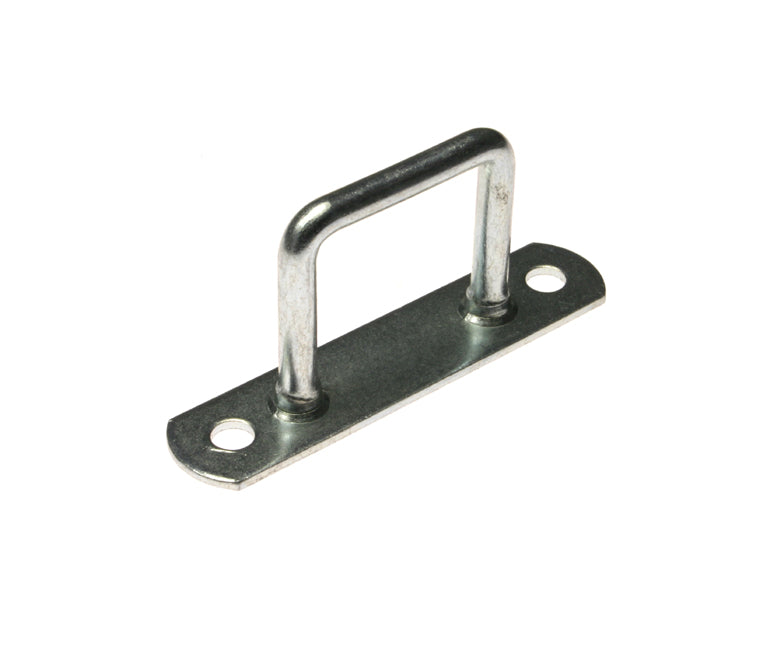 50x Riemenkrampe für Oval Ösen aus Stahl verzinkt, 25mm Höhe