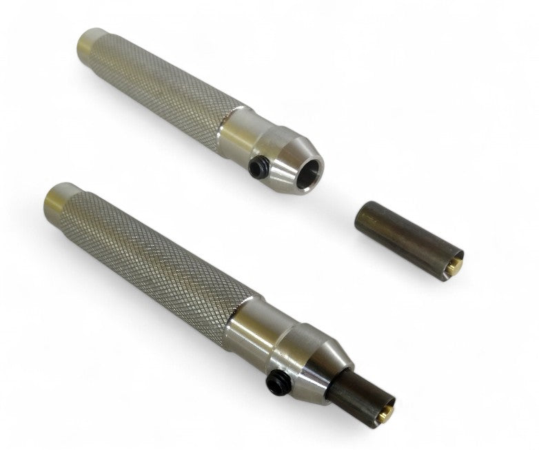 Rundlocheisen Locheisen mit Negativ Innenfase 3 bis 20mm Auswerfer