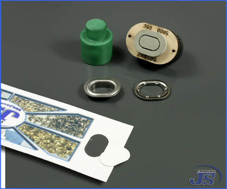 1x Lochstanze für Ovalösen in 42x22mm, 40x10mm oder 22.5x13.5mm