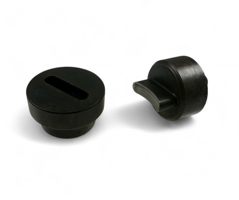 1x Lochstanze für Ovalösen, verschiedene Grössen für Kunststoff, Pappe, Karton