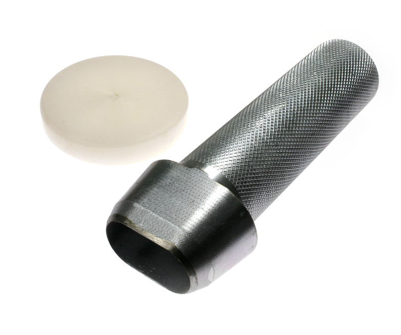 Oval Lochstanze für Ovalösen 42x22mm Ösen Locheisen in massiver Ausführung