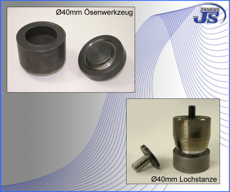 Stanzwerkzeug Ösen-Lochstanze für dickere Materialien D5-6--8-10-12-16