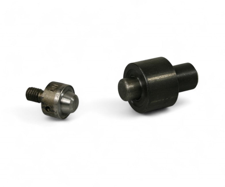 100x Messing Ösen Ø4mm in Silber vernickelt, rostfrei