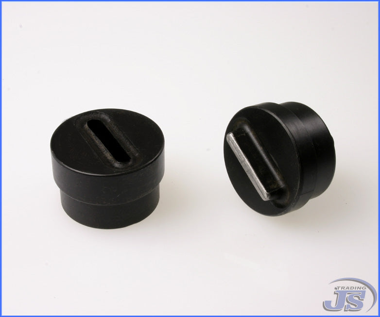 1x Setz-Werkzeug Bördelstempel für Ovalösen 23x4mm oder 18x4mm