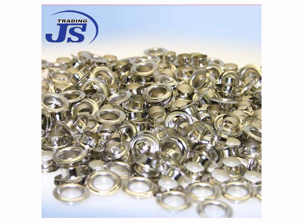 500x Ösen, Gold oder Silber D13mm inkl. Gegenscheiben