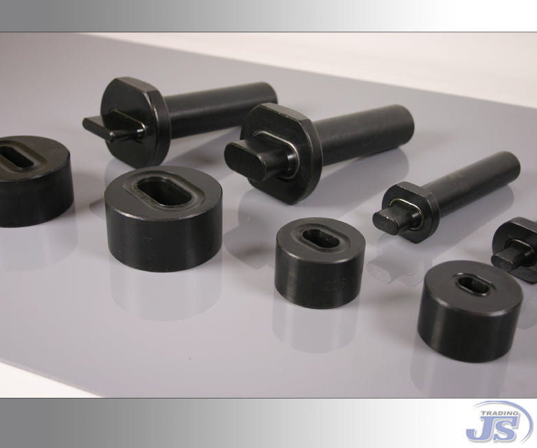 Ösen-Setzwerkzeug zum Ovalösen einschlagen in verschiedenen Größen