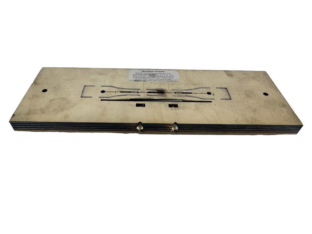 Probenstanze Bandstahl DIN EN ISO 527-2 Typ 1A mit Auswerfgummi