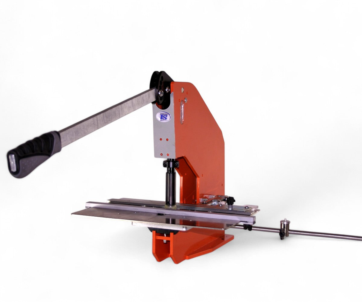 Alu-Profilstanze mit Längs-Anschlag - Blechstanze Handpresse Stanzwerkzeug