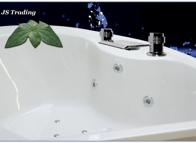 Wannenrandarmatur Wasserfall  Badewannen Armatur