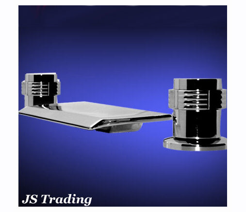 Wannenrandarmatur Wasserfall  Badewannen Armatur