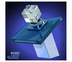 Design Wasserfall  Armatur einhebelmischer Glas+Messing