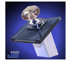 Design Wasserfall  Armatur einhebelmischer Glas+Messing