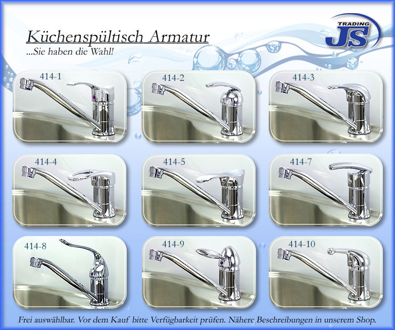 Küchen Spültisch Armatur Wasserhan (Wahlset)