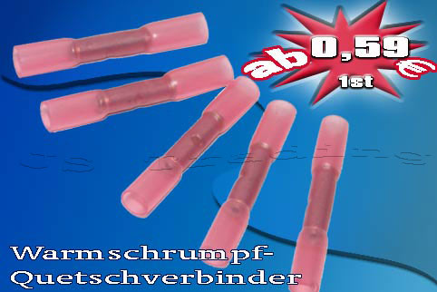Wärmeschrumpfender Quetschverbinder 1St