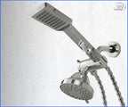 BRAUSEARM DUSCHKOPF REGENBRAUSE mit Umschalter Brauseschlauh Brausehalter
