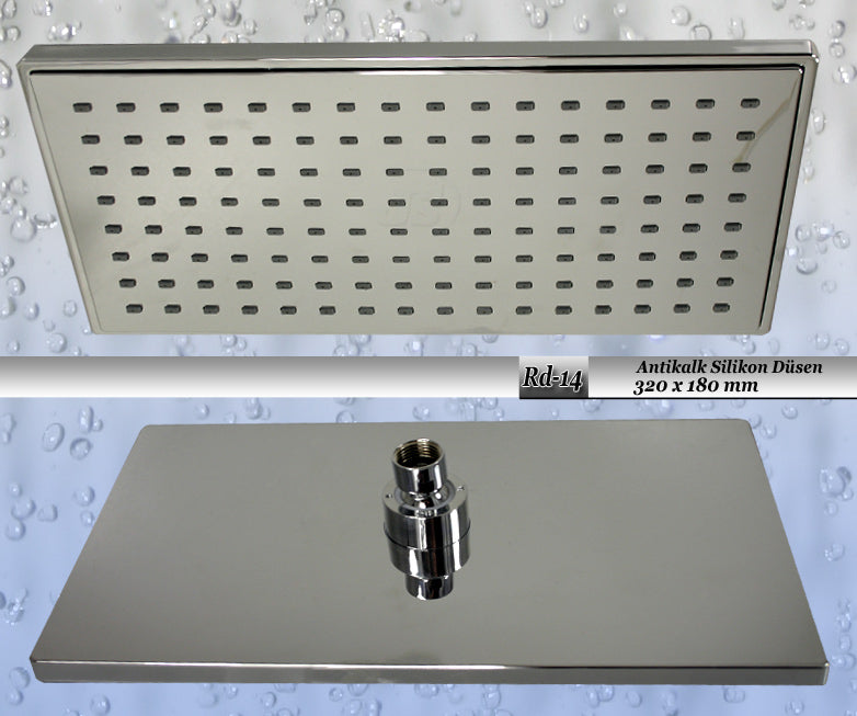 Thermostat Regendusche Duscharmatur Duschstange Duschpaneel Duschkopf