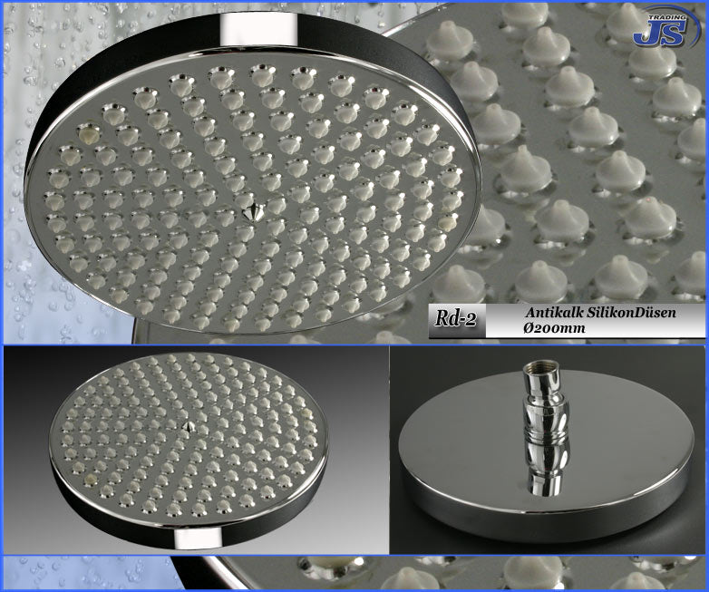 Thermostat Regendusche Duscharmatur Duschstange Duschpaneel Duschkopf