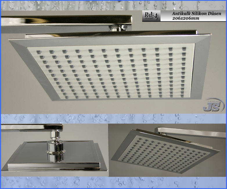 Thermostat Regendusche Duscharmatur Duschstange Duschpaneel Duschkopf